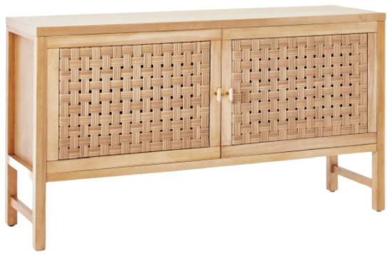 Palmdale Woven Door Console Natural - Threshold™ designed with Studio McGee