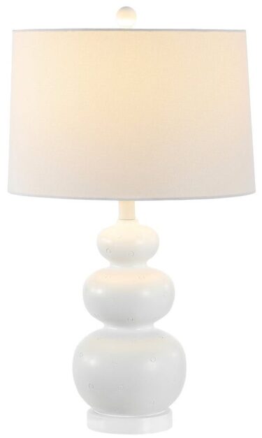 SAFAVIEH Lighting Demena 26-inch Triple Gourd LED Table Lamp