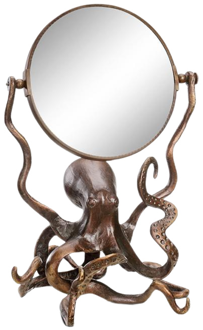 San Pacific International Octopus Vanity Mirror
