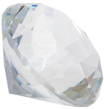 diamond paperweight