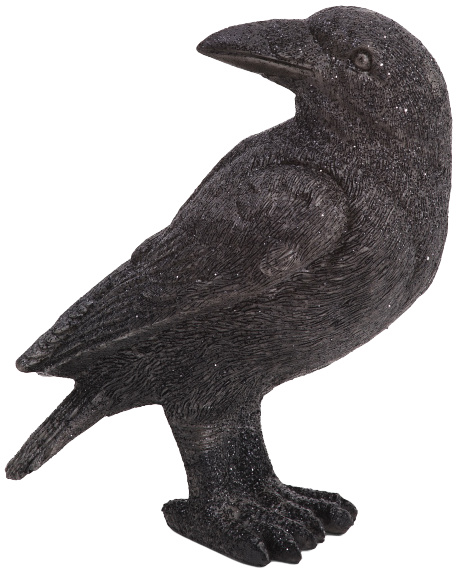 decorative-crow-statue