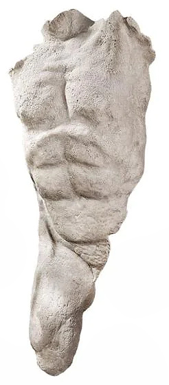 Alexander the Great Torso Wall Sculpture