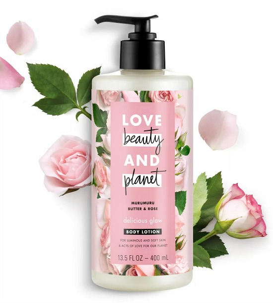 Love Beauty & Planet Murumuru Butter And Rose Oil Hand And Body Lotion