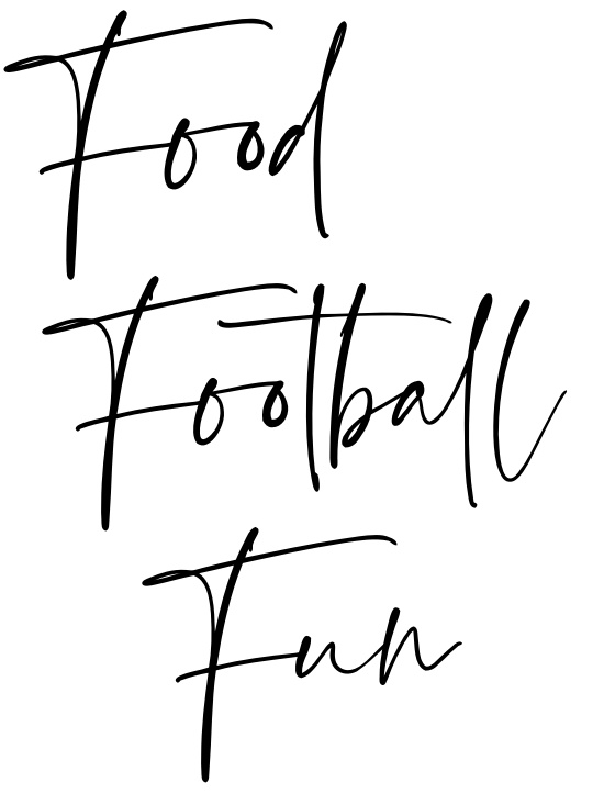 food-football-fun