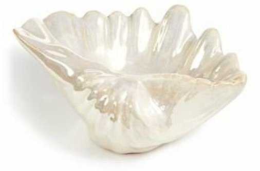 Home Essentials decorative luster shell bowl