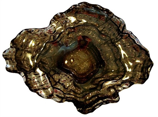 OYSTER Platinum Silver Small Bowl - 1 Piece