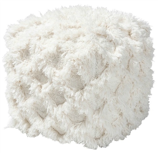 The Curated Nomad Wit Moroccan-inspired Pouf Ottoman