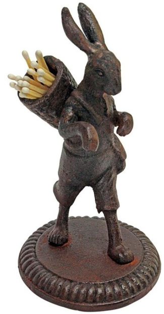 the-wandering-rabbit-cast-iron-matchstick-sculpture