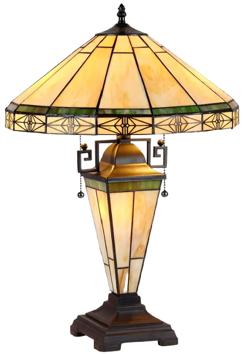 Chloe-Tiffany-Style-Mission-Design-2-1-light-Blackish-Bronze-Table-Lamp