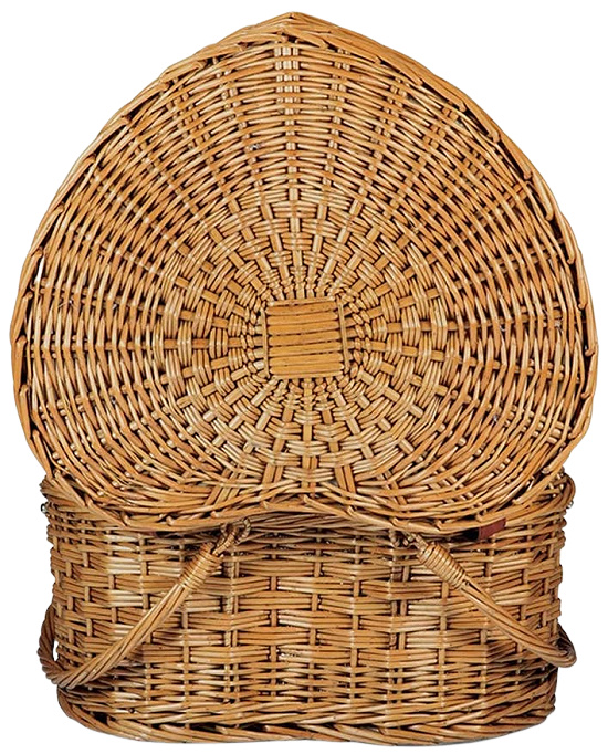 heart shaped picnic basket