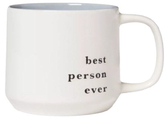 Stoneware Best Person Ever Color Splash Mug - Threshold