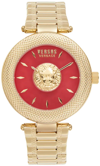 Versus Versace Goldtone Stainless Steel Bracelet Watch