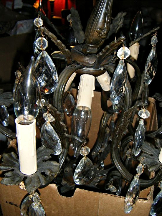 eBay crystal chandelier
