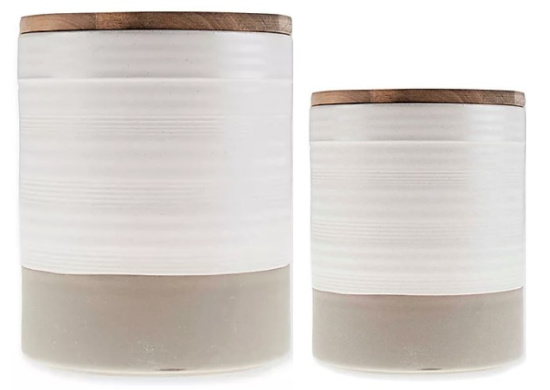 Bee & Willow Milbrook Small Canister in White
