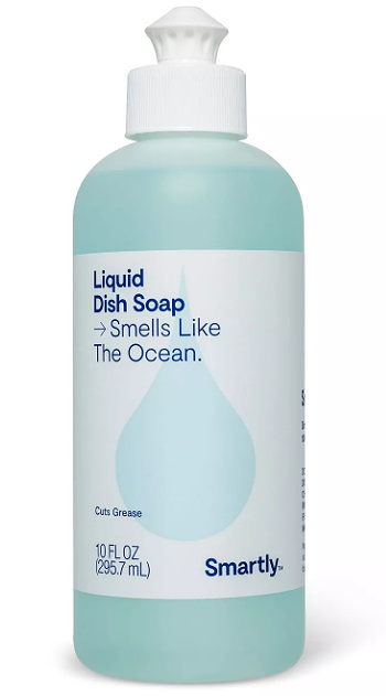Ocean Scented Liquid Dish Soap - 10 fl oz - Smartly™