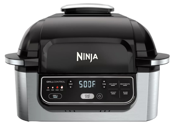 Ninja Foodi 5-in-1 Indoor Grill with Air Fryer, Roast, Bake & Dehydrate