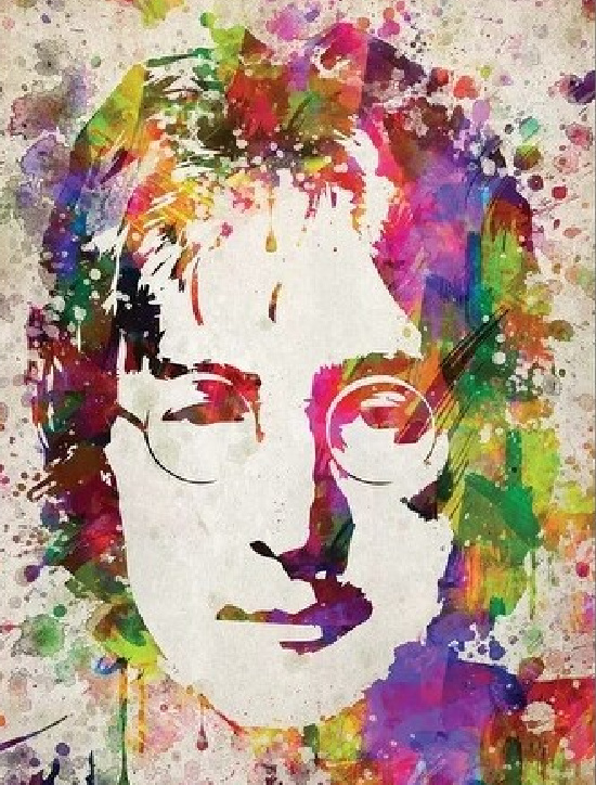 iCanvas "John Lennon" by Aged Pixel Canvas Print