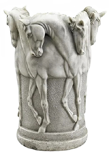Design Toscano The Six Stallions of the Hippodrome Sculptural Vessel