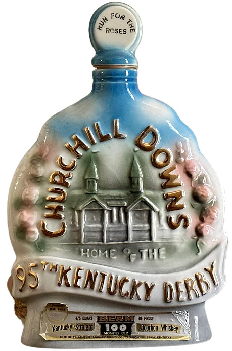 Vintage Jim Beam Kentucky Derby Decanter