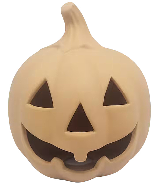 Smiling Jack-O-Lantern Terracotta Accent by Make Market