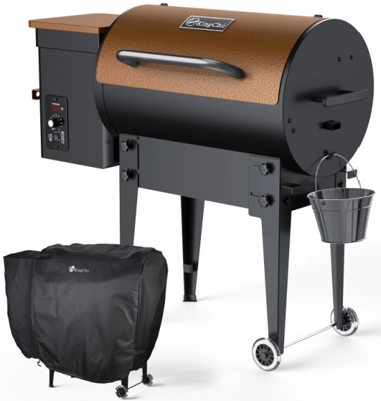 Wood-Pellet-Smoker-Grill-BBQ-with-Auto-Temperature-Controls