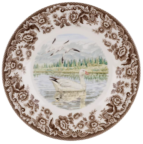 Snow Goose Dinner Plate