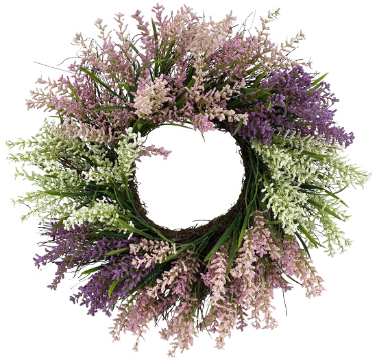 Bloom Room Spring 24in Amaranthus Wreath - Purple, Pink & Green