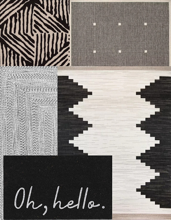 black-white-outdoor-rugs