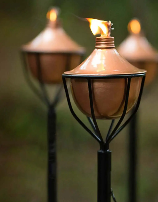 outdoor-copper-torches