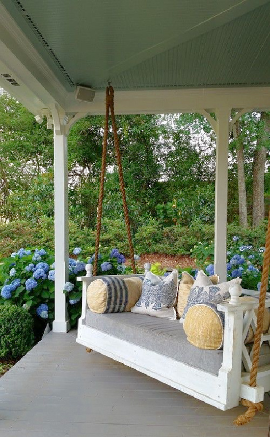 blue-hydrangeas-porch-custom-bed-swing